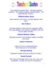 teacher s quotes these quotes have been collected for ages