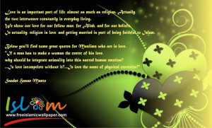 Muslim Quotes About Love And Peace: Islam Is The Best Way To Your ...