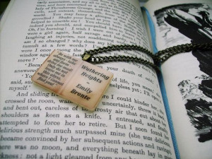 Wuthering Heights Book Necklace British Vintage by AlteredEras, £18 ...