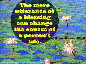 to bring forth change in one s life silver ravenwolf