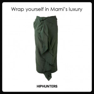 Marni's to-die-for skirt! http://www.hiphunters.com/shop/marni-marni ...
