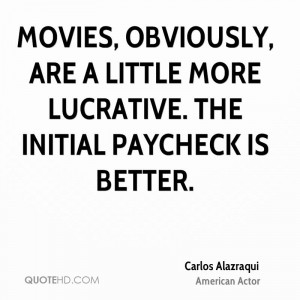 ... , are a little more lucrative. The initial paycheck is better