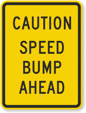Bump Ahead Sign Clip Art