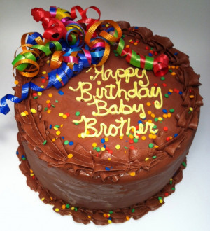 Happy Birthday Brother Cake...