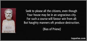 More Bias of Priene Quotes
