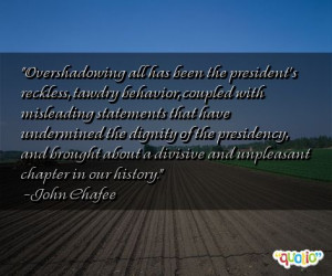 Overshadowing all has been the president's reckless,