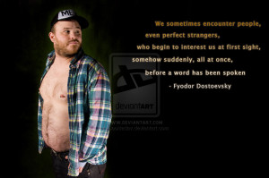 Cub Calendar 2014 - Fyodor Dostoevsky Quote by Cookiedav
