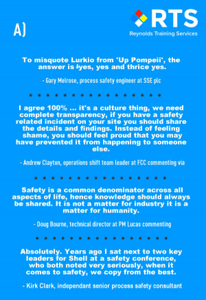 The Best Process Safety Quotes