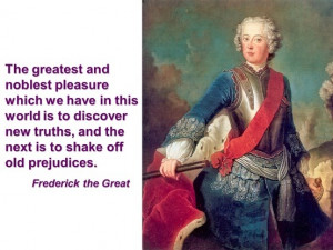 CC2W9 Frederick the Great of Prussia was an absolute monarch.
