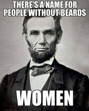 there’s a name for people without beards
