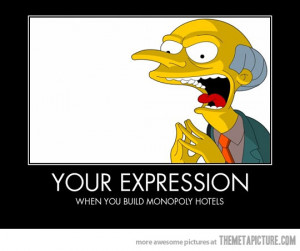 Funny photos funny Mister Burns Excellent Simpsons