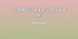 Cat Memory Quotes