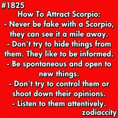 tips on How to attract a Scorpio. #astrology #zodiac #scorpio #match ...