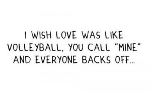 Love Was Like Volleyball