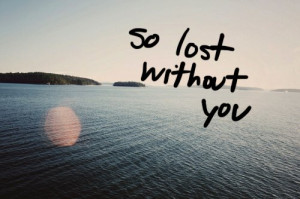 lost, quote, sea, text, without, you