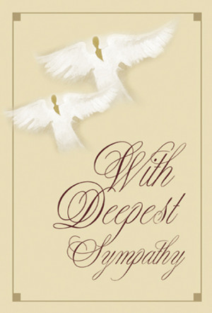 Deepest Sympathy Ethnic Greeting Card Sayings