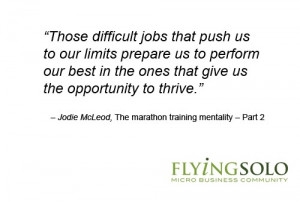 The marathon training mentality - Part 2