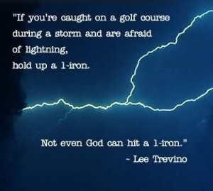 If You’re Caught On A Golf Course During A Storm And Are Afraid Of ...