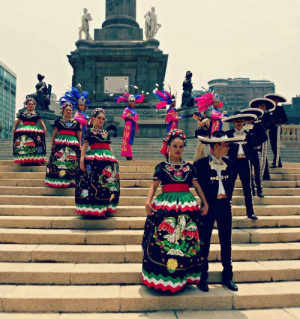 Ballet Folklorico en Mexico.