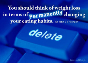 Permanently Change Your Eating Habits