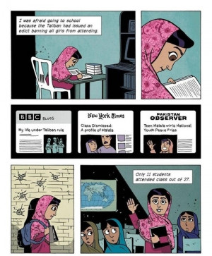 This Illustrated Malala Yousafzai Quote Might Make You Cry