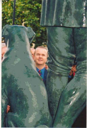 Ian Hislop after the ceremony
