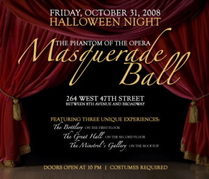 Halloween Event The Vandires Masquerade Ball Friday October