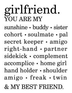 We all have friends that fit this description of what it means to be ...