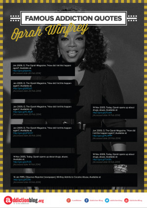 Famous Addiction Quotes Oprah Winfrey [Reference Sources]