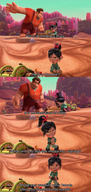 Wreck-It Ralph- movie quote