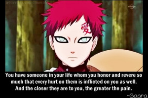 ... for this image include: gaara, anime, naruto, anime quotes and quote