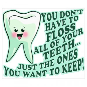CafePress > Wall Art > Posters > Funny Dentist Quote Poster