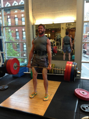 Hugh Jackman Decides To Share Glorious, Hot As Hell Workout Pic