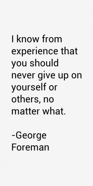 George Foreman Quotes & Sayings