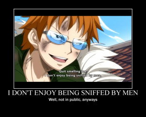 Fairy Tail Motivational Poster: Sniffing by WithinTheCosmos