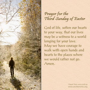 Prayer for the Third Sunday of Easter