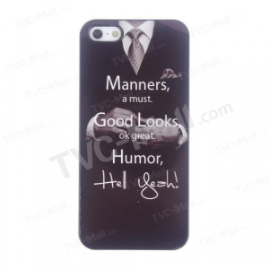 Free-shipping-1pc-tvc-mall-Quote-Manners-a-Must-Good-Looks-Metal ...