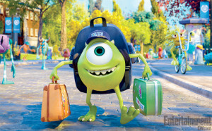 New Images of Mike & Sully Heading to College in 'Monsters University'