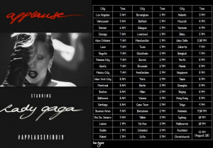 Lady Gaga Applause Music