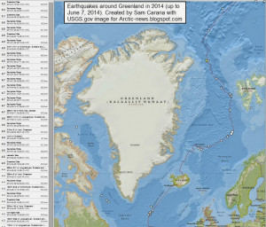 Arctic News Greenland Sea Hit By M53 Earthquake