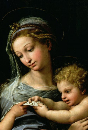Rafael Sanzio, Raffaello Sanzio, Mothers Mary, Art Prints, Della Rosa ...
