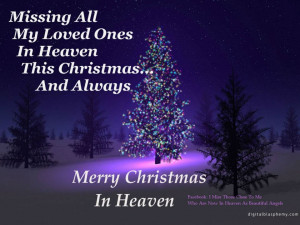 saturday s sayings christmas in heaven
