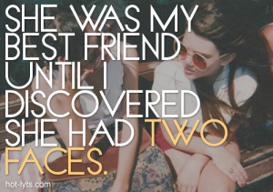 Tags Best Friend Two-faces Discovered She Was My Best Friend ...