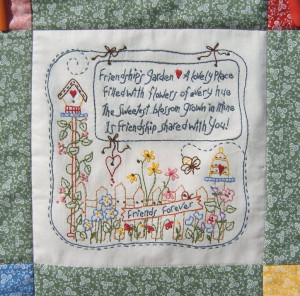 Home | Seasons & Holidays | Summer | Friendship's Garden Quilt