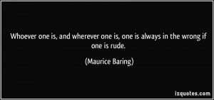 More Maurice Baring Quotes