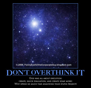 ... Problems? 7 Signs You’re Understarting, Not Overthinking