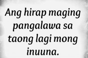 Tagalog Sad Love Quotes for Him