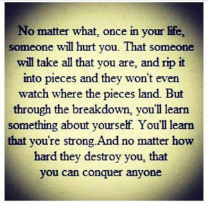 What was our marriage to you? I’m hurt, sad, confused..