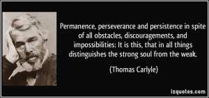 Quotes Persistence Perseverance ~ Permanence, perseverance and ...
