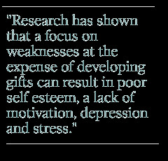 ... in poor self esteem, a lack of motivation, depression and stress